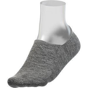 Sneakersocken – Dunkelgrau melange – 39-41
