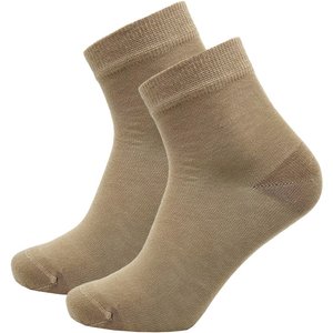 Quarter-Socken aus Tencel - 2 Paar - Beige - 35-38