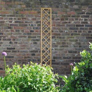 Forest 6' x 1' Decorative Hidcote Diamond Wooden Lattice Trellis (1.8m x 0.3m)