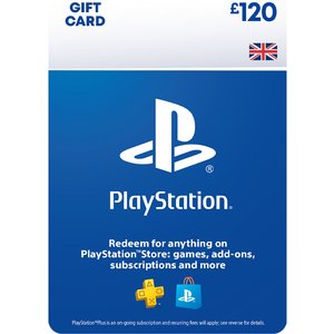 PlayStation Store Gift Card £120 PS5 / PS4 | PSN UK Account