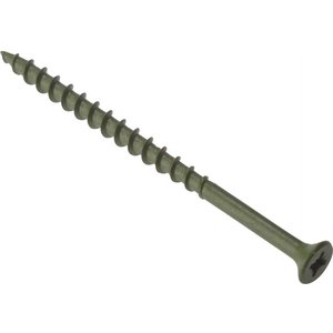 ForgeFix Decking Screw Pozi ST Green Anti-Corrosion Treated