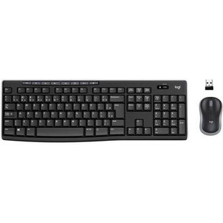 Combo Teclado e Mouse sem fio Logitech MK270 com Teclas de Mídia de Fácil Acesso, Conexão USB, Pilhas Inclusas e Layout ABNT2 -920-004433