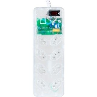 Filtro de Linha + DPS iClamper Energia 8, 8 Tomadas, Bivolt, Transparente - 26776