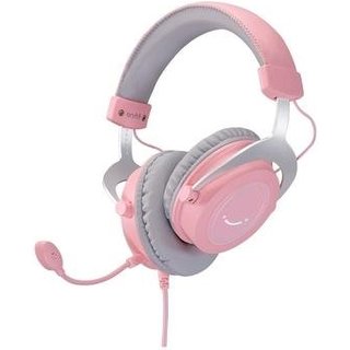 Headset Fifine H3, RGB, USB, PS4, PS5, XBOX, Rosa - H3P