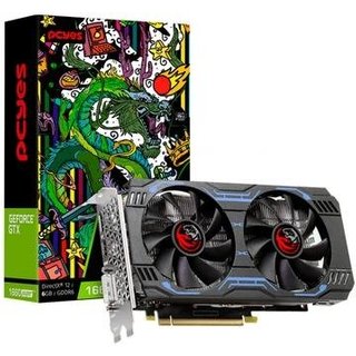 Placa de Vídeo GTX 1660 Super PCYes NVIDIA GeForce, 6GB, GDDR6, 192 Bits, Full Size - PA1660S6GR6DF