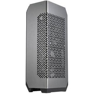 Gabinete Gamer Cooler Master NCORE 100 Max, Mini Tower, ITX, Com Fonte e Water Cooler, Cinza - NR100-MNNN85-SL0