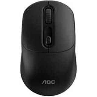 Mouse Sem Fio AOC MS300, 800-1600 DPI, 4 Botões, Design Ergonômico, Preto - MS300 BK