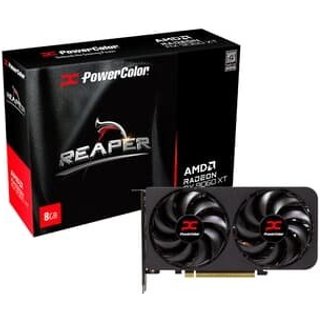 Placa de Vídeo PowerColor RX 9060 XT Reaper AMD Radeon, 8GB, GDDR6, 128bits, OpenGL 4.6, RDNA 4 - RX9060XT 8G-A