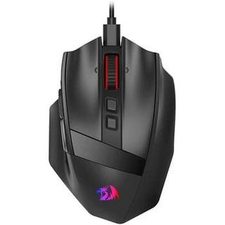 Mouse Gamer Redragon Rind, RGB, Sensor PAW3333, 16000 DPI, 10 Botões Programáveis, USB, Preto - M813-RGB