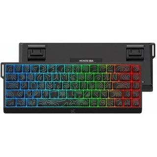 Teclado Magnético Gamer MChose Ace 68 Hall Effect, RGB, Switch Topographic Uranus Magnético Super eSports, Preto - MC-Ace68-26
