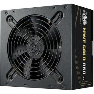 Fonte Cooler Master MWE Gold 850 V3, 850W, 80 Plus Ouro, ATX 3.1, PFC Ativo, Preto - MPE-8506-ACAG-BBR
