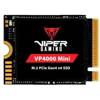 SSD Patriot Viper VP4000 Mini, 1TB, M.2 2230, NVMe PCIe Gen4 x4, Leitura 5000MB/s, Escrita 3500MB/s, Preto - VP4000M1TBM23