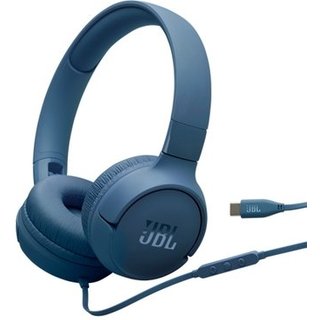 Fone de Ouvido Com Fio On ear Tune 520C JBL, Azul - JBLT520CBLU