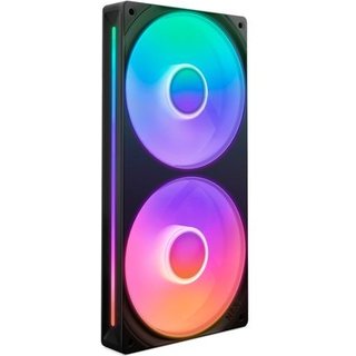 Ventoinha NZXT F280 RGB Core, 280mm, RGB, Preto - RF-U28HF-B1