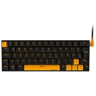 Teclado Mecânico Gamer PCYES Kuromori Voyager Edition, LED Rainbow, Switch Outemu Red, Layout 60%, USBm, ABNT2, Preto - KMVY60RD