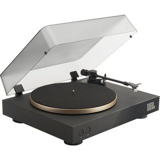 Toca Discos Bluetooth Spinner BT JBL, Preto com Dourado - JBLSPINNERBTGLDBR