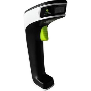 Leitor de Código de Barras CCD C3 Tech, Sem Fio, Preto/Verde - LB-W300BK