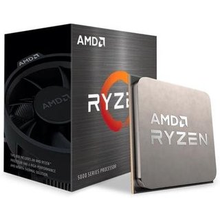 Processador AMD Ryzen 5 5600X, 3.7GHz (4.6GHz Max Turbo), Cache 35MB, 6 Núcleos, 12 Threads, AM4 - 100-100000065BOX