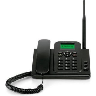 Telefone Celular Fixo Intelbras CFW 9041, 4G, WiFi, Bivolt, Preto - 4119041