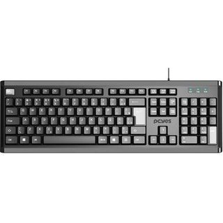 Teclado Classic Pcyes, USB 2 Metros, ABNT2, Preto - PTOCL2AB