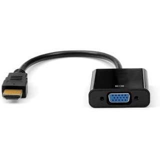 Cabo Adaptador HDMI para VGA Plus Cable, 10 Centímetros - ADP-HDMIVGA10BK