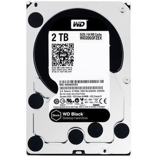 HD Gamer WD Black Performance, 2TB, 3.5', SATA - WD2003FZEX