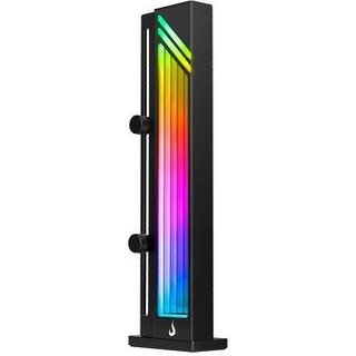 Suporte de Placa de Vídeo Rise Mode, ARGB, 500mm, Aura V1, Preto - RM-SPVG-01-ARGB-B