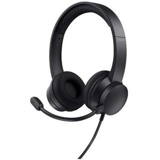 Headset Trust Ayda, Microfone com Cancelamento de Ruído, Para PC, Conexão USB, Preto - 25089