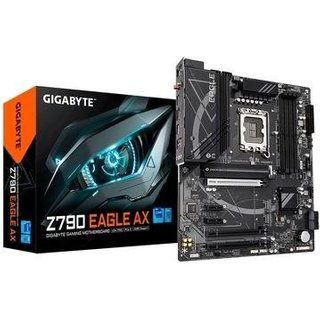Placa-Mãe Gigabyte Z790 EAGLE AX, Intel, ATX, DDR5, Wi-Fi, Bluetooth, Preto - Z790 EAGLE AX