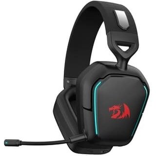 Headset Gamer Sem Fio Redragon Mira, RGB, 7.1, Drivers 40mm, Bluetooth, P2, Preto - H868