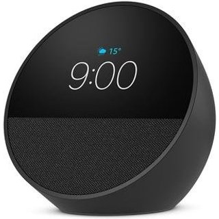 Echo Spot Amazon, Com Alexa, Som envolvente, Com Relógio, Smart Speaker, Preto - B0C2RS4ZG6