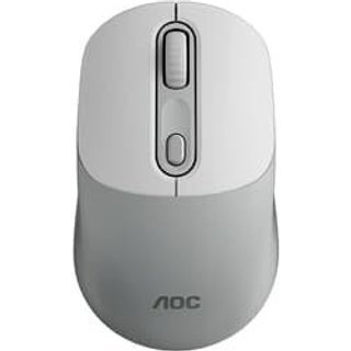 Mouse Sem Fio AOC MS300, 800-1600 DPI, 4 Botões, Design Ergonômico, Branco - MS300 WT
