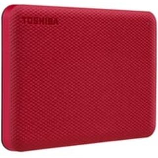 HD Externo Toshiba 1TB Canvio Advance, USB 3.0, Vermelho - HDTCA10XR3AA