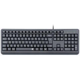 Teclado Office Redragon Membrana, Full Size, ABNT2, Preto - BK-7092 PT