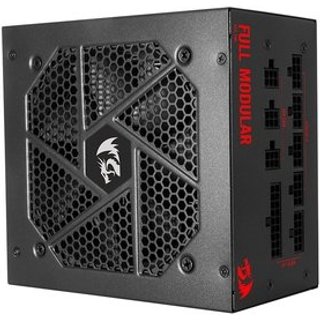 Fonte Gamer Redragon RGPS 650W, Full Modular, 80 Plus, Gold, Preto - RGPS-650W