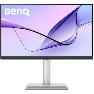 Monitor BenQ para Macbook Pro e Air 27", 4K, HDR 400, USB-C, Altura Ajustável, Som Integrado, Prata - MA270U