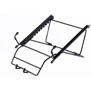 Suporte Ergonômico para Notebook Reliza, Suspenso, com Suporte para Smartphone, Aço, Preto - 011867