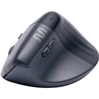 Mouse Sem Fio Multilaser MS17, Ergonômico Vertical, USB 2.4GHz, 800-1600 DPI Ajustável, Pilhas Inclusas, Preto - MO417