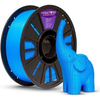 Filamento PLA Voolt3D, Azul Sólido, 1.75mm, 1kg - PL-AZ-1