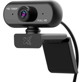 Webcam Maxprint X-Vision HD, 1080p, 30 FPS, Microfone Embutido - 60000058