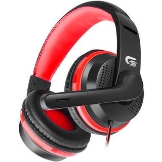 Headset Gamer Fortrek G Spinder, P3, Drivers 40mm, Preto e Vermelho - 75252