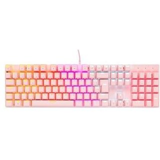 Teclado Mecânico Gamer Dazz Orion Essential, RGB, Switch YH Blue, ABNT2, Rosa - 62000132