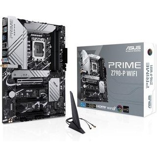 Placa-Mãe ASUS Prime Z790-P Wi-Fi, Intel LGA1700 Z790, ATX, DDR5, Cinza - Prime Z790-P Wi-Fi