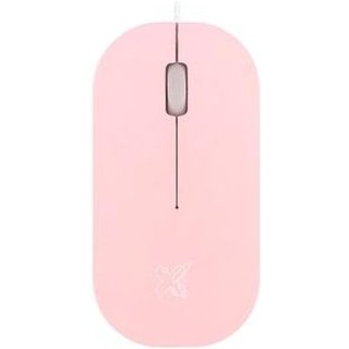 Mouse Maxprint Surface, 1200DPI, 3 Botões, USB, Rosa - 60000136