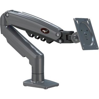 Suporte de Mesa Articulado para Monitor de 17" a 35" ELG, com Pistão a Gás e Cabo HDMI 2.0, VESA, Grafite - F98HDMI