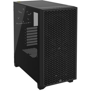 Gabinete Gamer Corsair 3000D Airflow, Mid-Tower, ATX, Lateral em Vidro Temperado, com FAN, Preto - CC-9011251-WW