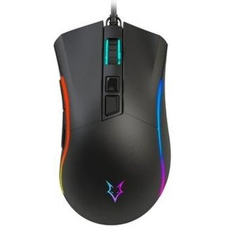 Mouse Gamer Husky Reaction, RGB, 12400 DPI, 7 Botões, Preto - HMS100PT