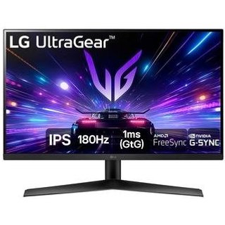 Monitor Gamer LG UltraGear 27", FHD, 180Hz, 1ms, IPS, DP e HDMI, HDR10, FreeSync, G-Sync - 27GS60F-B