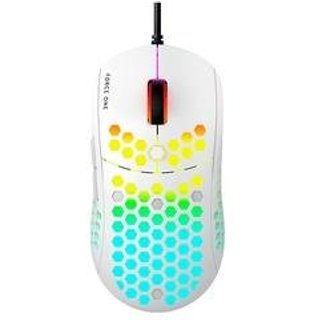 Mouse Gamer Force One Supernova, RGB, 20.000 DPI, Switches Huano, Sensor Optico, Branco - FR.MO.SP.01
