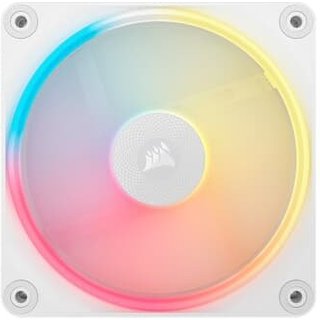 Ventoinha Corsair LX-R RGB Series, iCUE LINK LX120-R RGB, 120mm, Branco - CO-9051053-WW
